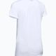 Тренировъчна тениска за жени Under Armour Tech SSV - Твърдо бяло и сребристо 1255839 2