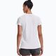 Тренировъчна тениска за жени Under Armour Tech SSV - Твърдо бяло и сребристо 1255839 4