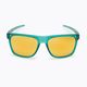 Мъжки слънчеви очила Oakley Leffingwell в синьо и жълто 0OO9100 3