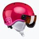 Детска ски каска Salomon Grom Visor S2 розова L39916200 4