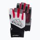 Ръкавици за катерене STUBAI Eternal 3/4 Finger бели и червени 950072