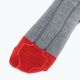 Lenz Heat Sock 5.1 Toe Cap Slim Fit сиви/червени ски чорапи 4