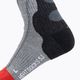 Lenz Heat Sock 5.1 Toe Cap Slim Fit сиви/червени ски чорапи 5