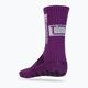 Мъжки футболни чорапи Tapedesign антиплъзгащи се лилави 3