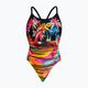 Дамски бански от една част Funkita Diamond Back One Piece sunset city 4