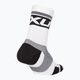 2XU Vectr Cushion Crew бели и черни спортни чорапи UA5053E 2