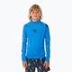 Детска блуза за плуване с дълъг ръкав Rip Curl Lycra Brand Wave UPF blue gum