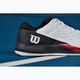 Мъжки обувки за тенис Wilson Rush Pro Ace white/red/poppy red 8
