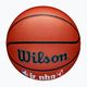 Wilson NBA JR Fam Logo баскетбол на закрито на открито кафяв размер 7 4