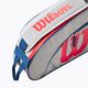 Wilson Junior 3 Pack детска чанта за тенис сива WR8023901001 4