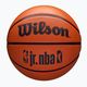 Детски баскетболен Wilson NBA JR Drv Fam Logo кафяв размер 5