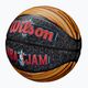 Wilson NBA Jam Баскетбол на открито черен/златен размер 7 3