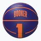 Детски баскетболен екип Wilson NBA Player Icon Mini Booker navy размер 3