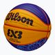 Wilson Fiba 3x3 Game Ball Paris Retail баскетбол 2024 синьо/жълто размер 6 3