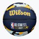Wilson 2024 NBA All Star Mini детска баскетболна топка + кутия кафява размер 3