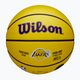 Wilson NBA Player Icon Mini Lebron yellow размер 3 детски баскетболни 5