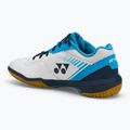 Мъжки обувки за бадминтон YONEX 65 Z3 white/ ocean blue 3