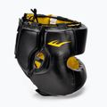 Мъжка боксова каска EVERLAST Elite Lea Headgear black EV 720 2