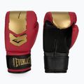 Everlast Prospect 2 боксов комплект каска + щитове + ръкавици червено/златно 3
