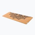 Килимче за йога Gaiam Printed Cork Mandala 5 мм кафяво 63495