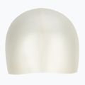 Детска шапка за плуване TYR Wrinkle-Free Silicone white 2