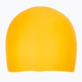 Шапка за плуване TYR Wrinkle Free yellow 2