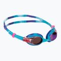 Очила за плуване TYR Swimple Tie Dye Mirrored purple/turqoise/purple