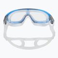 Детска маска за плуване TYR Orion clear/ blue/ grey 4