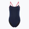 Дамски бански костюм от една част TYR Hexa Cutoutfit navy/red
