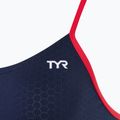 Дамски бански костюм от една част TYR Hexa Cutoutfit navy/red 3