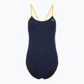 Дамски бански от една част TYR Hexa Cutoutfit navy/gold