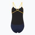Дамски бански от една част TYR Hexa Cutoutfit navy/gold 2
