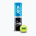 Dunlop ATP топки за тенис 4 бр. жълти 601314