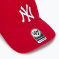 47 Марка MLB New York Yankees CLEAN UP бейзболна шапка червена 3