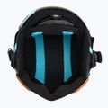 Детска ски каска Bollé Quiz Visor Jr black/blue matt/orange gun 5