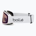 Скиорски очила Bollé Nevada Small offwhite matte/phantom vermillon blue photochromic 4