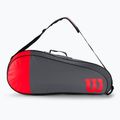 Wilson Team 3 Pk тенис чанта червена WR8011502 2