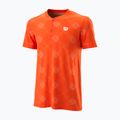 Wilson PWR SMLS Henley III Мъжка тениска Orange WRA804501
