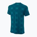 Мъжка тениска за тенис Wilson PWR SMLS Henley III blue WRA804502 2