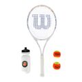 Детски тенис комплект Wilson Roland Garros Elite 25 в оранжево и бяло WR086810F