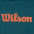 Детска качулка Wilson Script Cotton PO Hoody синя WRA769219 3