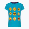 Детска тениска Wilson Emoti-Fun Tech Tee синя WRA807903