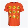 Детска тениска Wilson Emoti-Fun Tech Tee Orange WRA807403