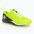 Wilson Rush Pro Ace Safety детски обувки за тенис в черно и жълто WRS331140