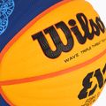 Wilson Fiba 3x3 Game Ball Paris Retail баскетбол 2024 синьо/жълто размер 6 3