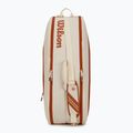 Чанта за тенис Wilson Roland Garros Team 6PK 2005 крем/глина 4