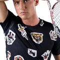 Мъжка тениска HYDROGEN Tattoo Tech Tennis Shirt black T00504007 5
