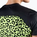 Мъжка тениска за тенис HYDROGEN Panther Tech Tee black/yellow 4