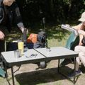 Туристически стол / шезлонг KADVA CAMPchair 2.0 зелен 14
