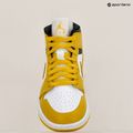 Nike Air Jordan 1 Mid дамски обувки бяло/черно/жива сяра 9